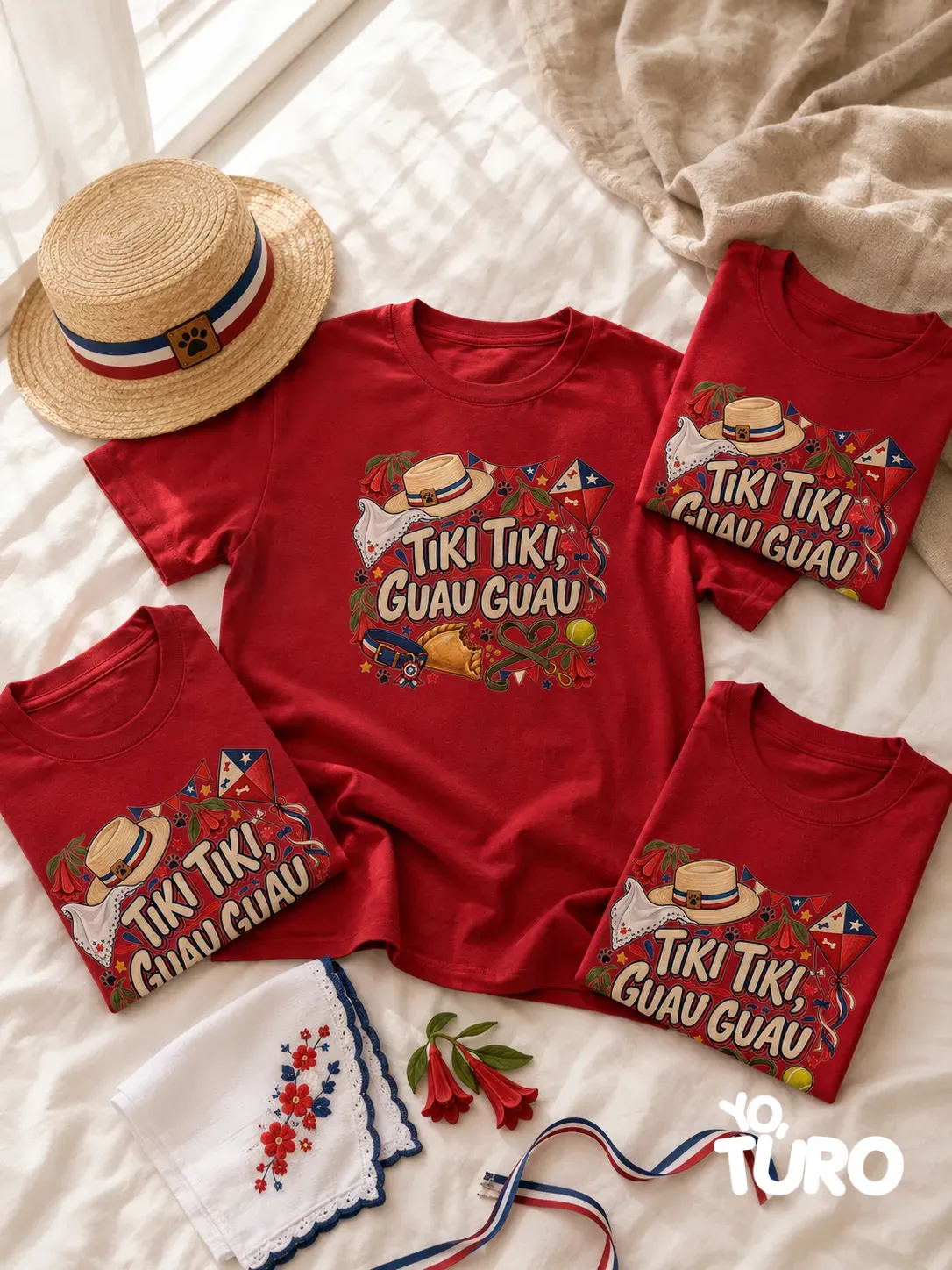 Polera Tiki Tiki Guau Guau | Yo, Turo