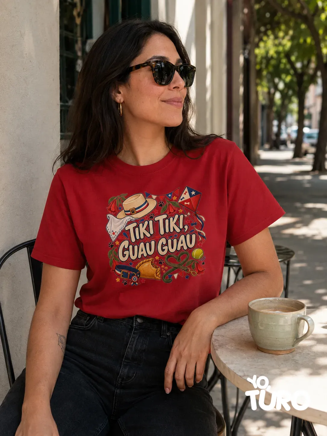 Polera Tiki Tiki Guau Guau | Yo, Turo