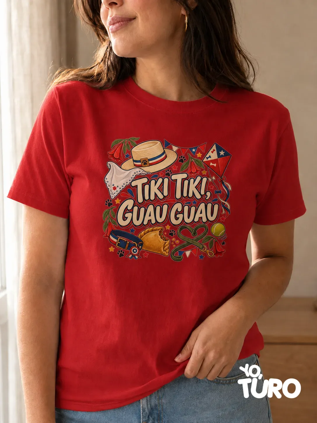 Polera Tiki Tiki Guau Guau | Yo, Turo