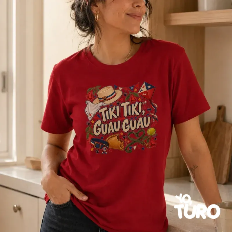 Polera Tiki Tiki Guau Guau | Yo, Turo