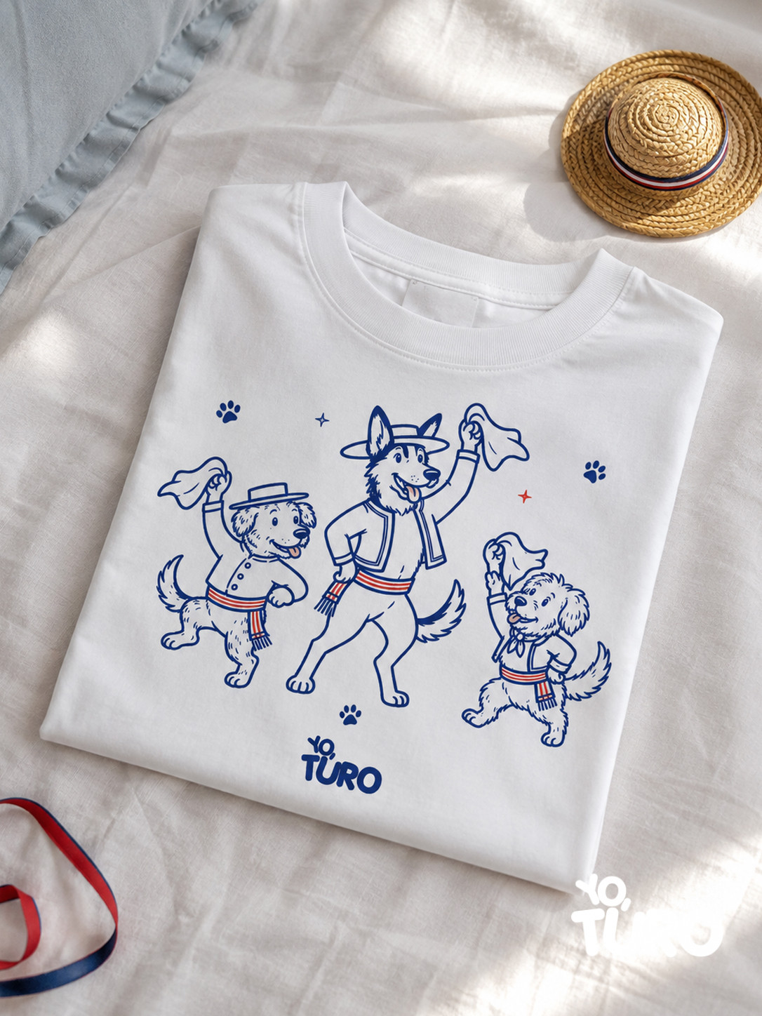 Polera Cueca Perruna Huasos | Yo, Turo