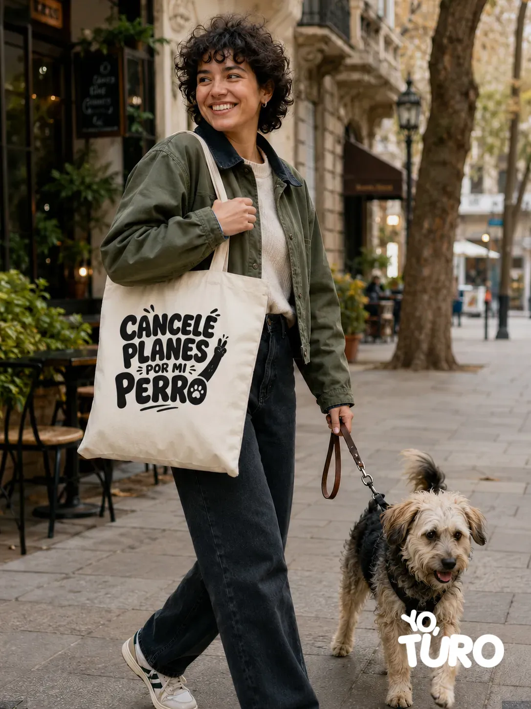 Totebag Cancelé planes por mi perro | Yo, Turo