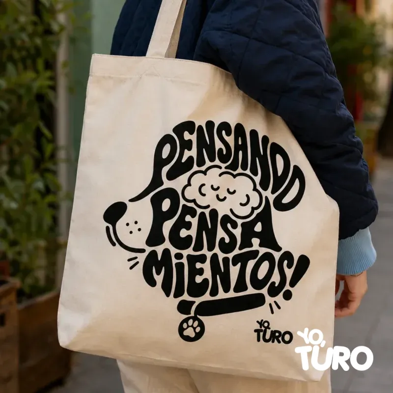 TOTE BAG — Pensando pensamientos