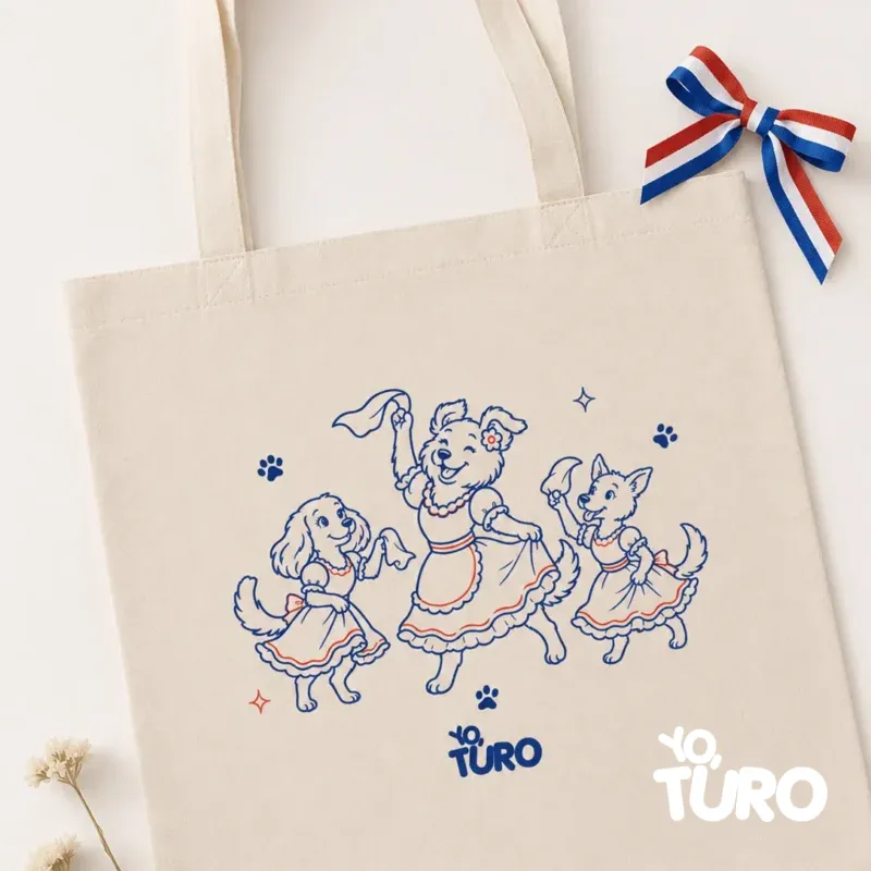 TOTE BAG — Cueca Perruna Huasas