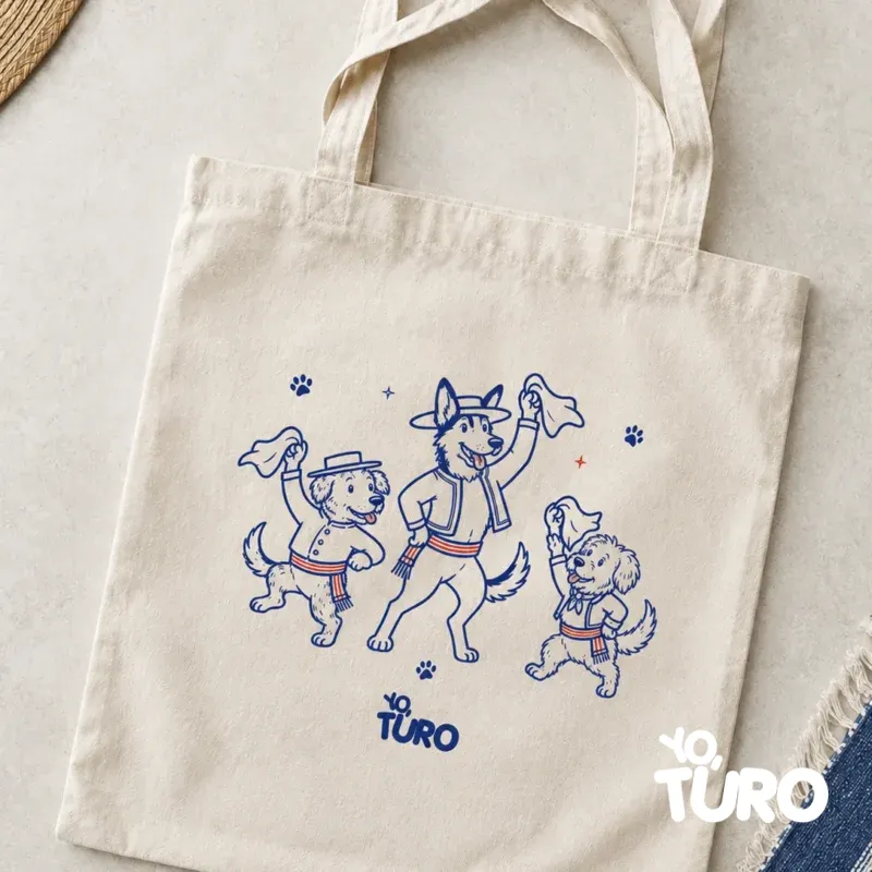TOTE BAG — Cueca Perruna Huasos