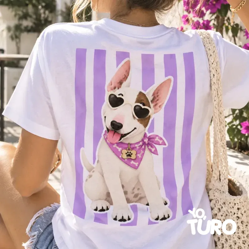 Bull Terrier Perla — La Coqueta