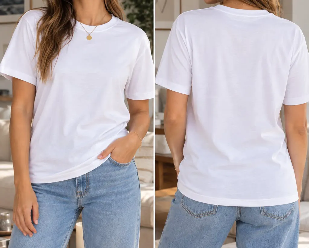 Ejemplo de calce Unisex, más holgado