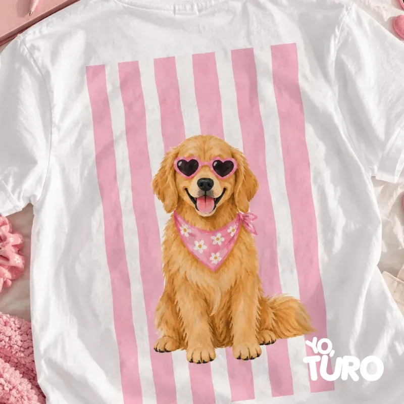 Golden Retriever Mila — La Sonriente