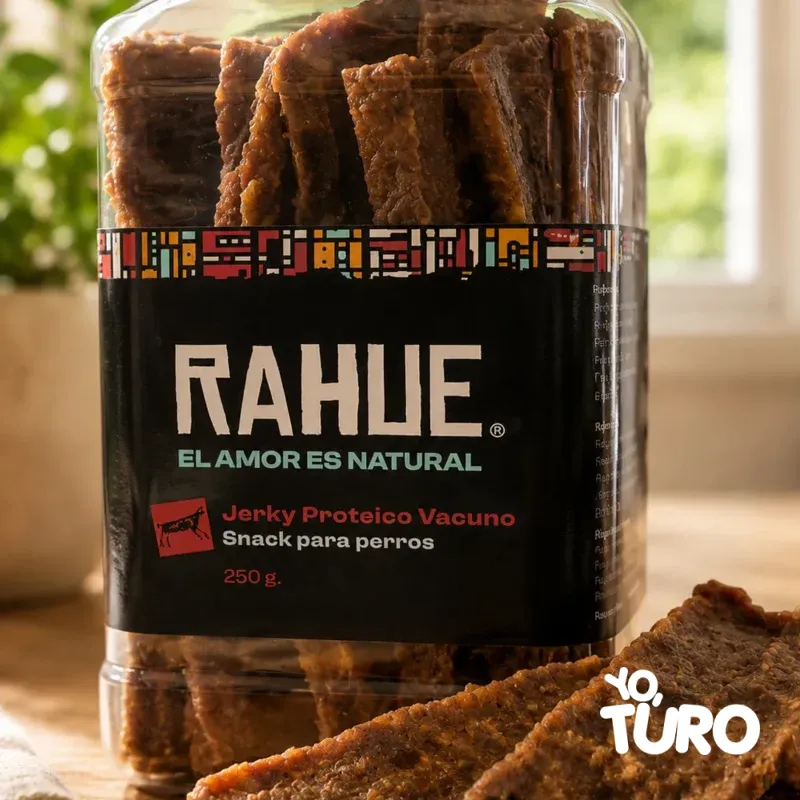 Jerky Proteico Vacuno — RAHUE — Snacks para perros