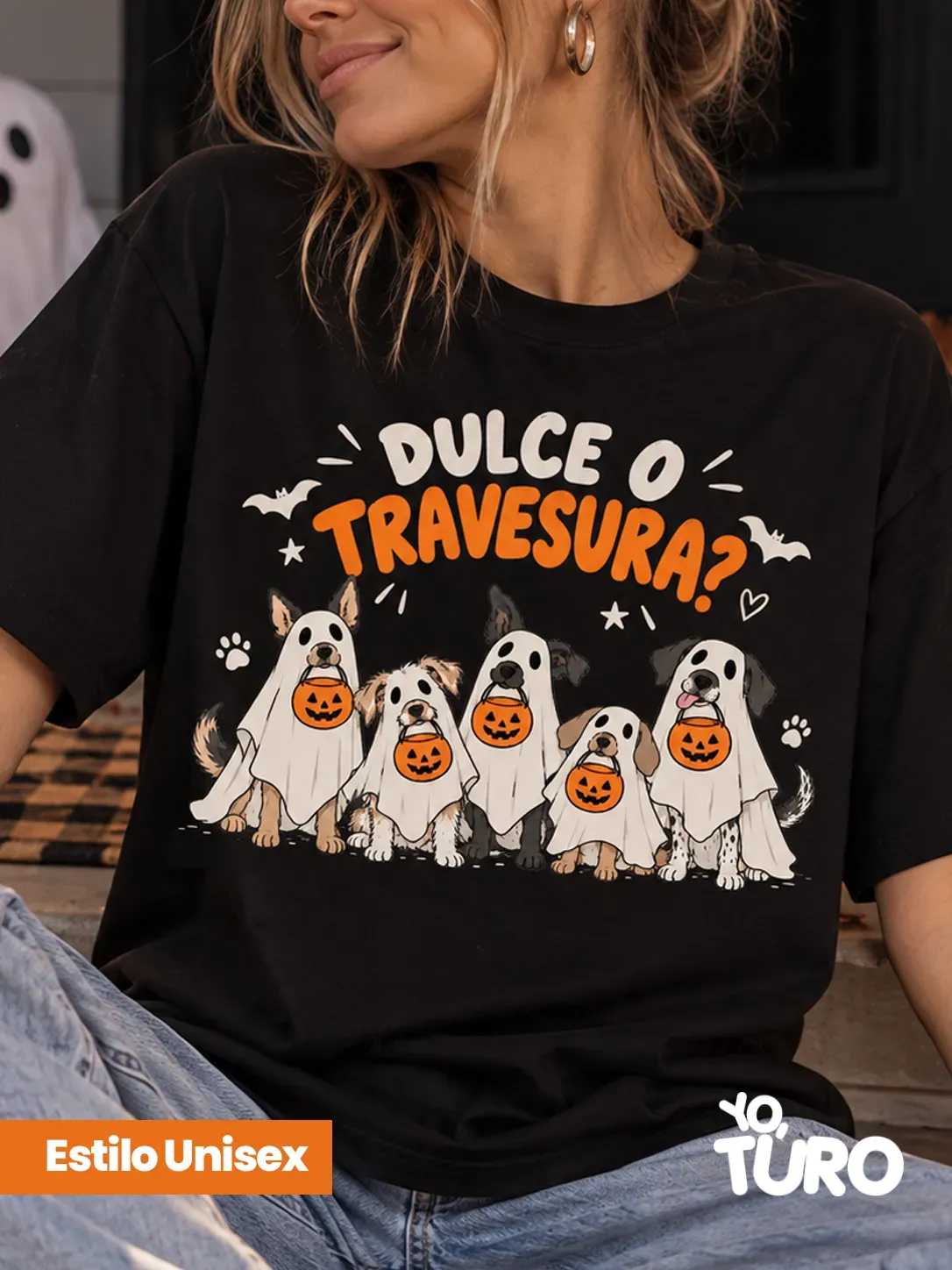 Polera Dulce o Travesura? 🎃👻 — Negra