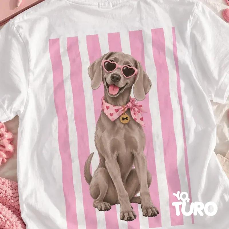 Weimaraner Pipa — La Enamorada